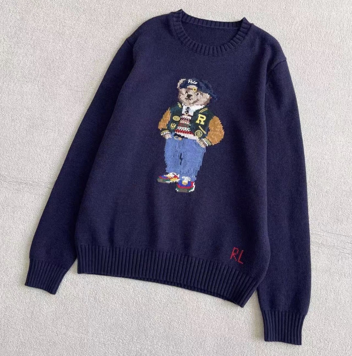 Ralph Lauren Bear Wool Sweater