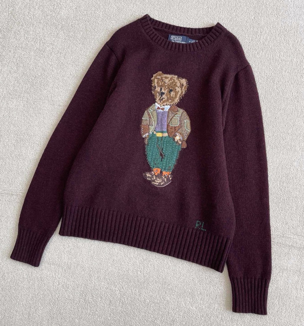 Ralph Lauren Bear Wool Sweater