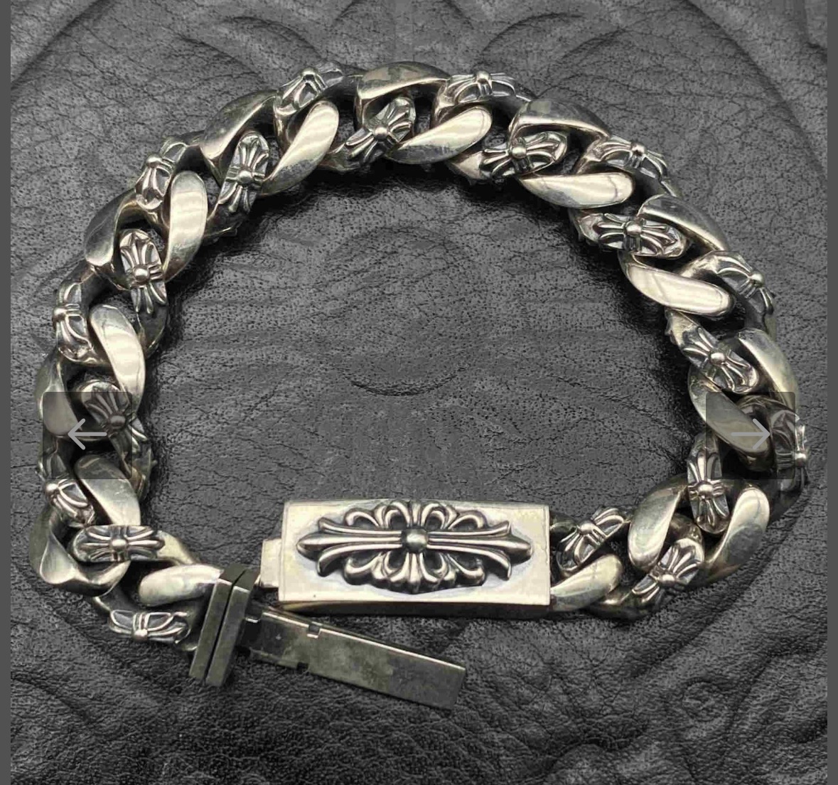 Chromehearts Cross Bracelet