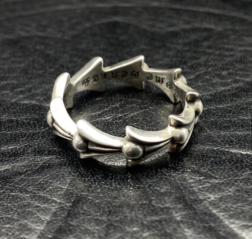 Chromehearts Fish Bone Ring