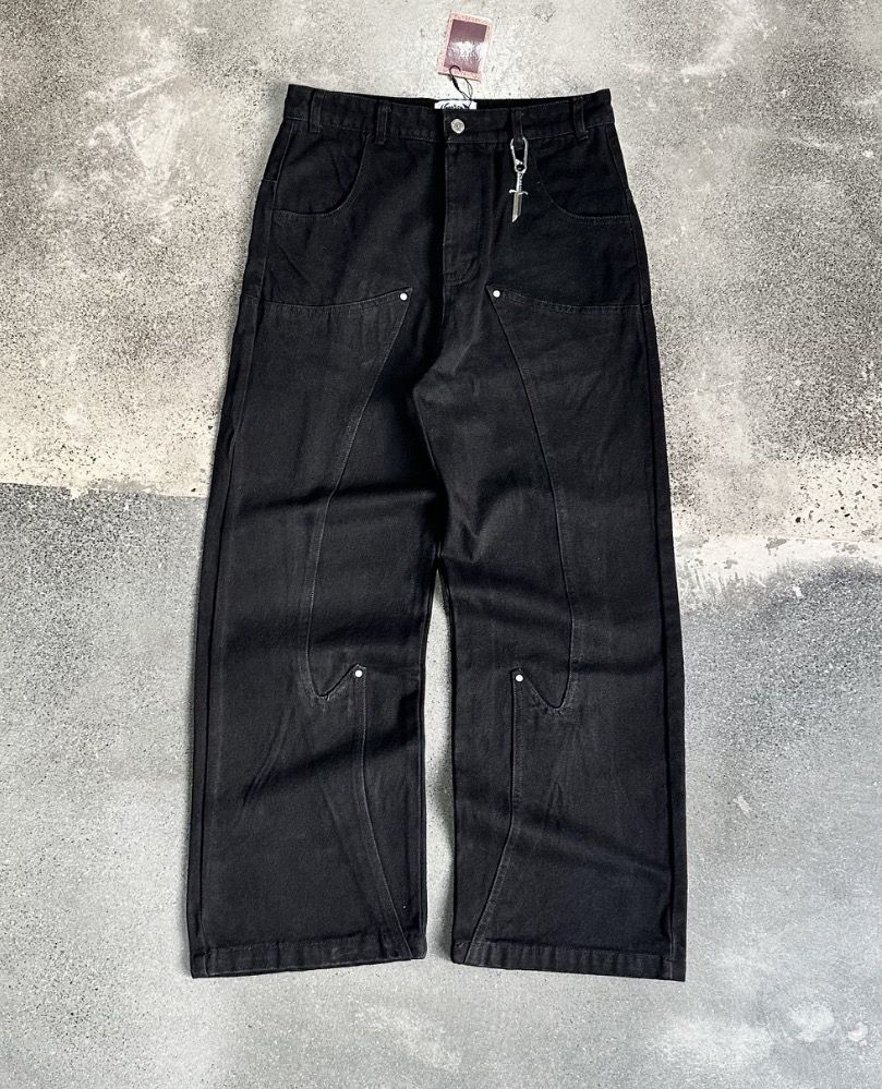 Vescartes Velvet Gallop Denim Jeans