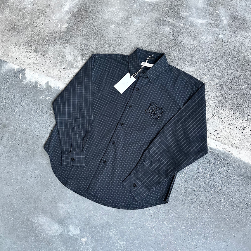 Systemic Flannel Shirt Black