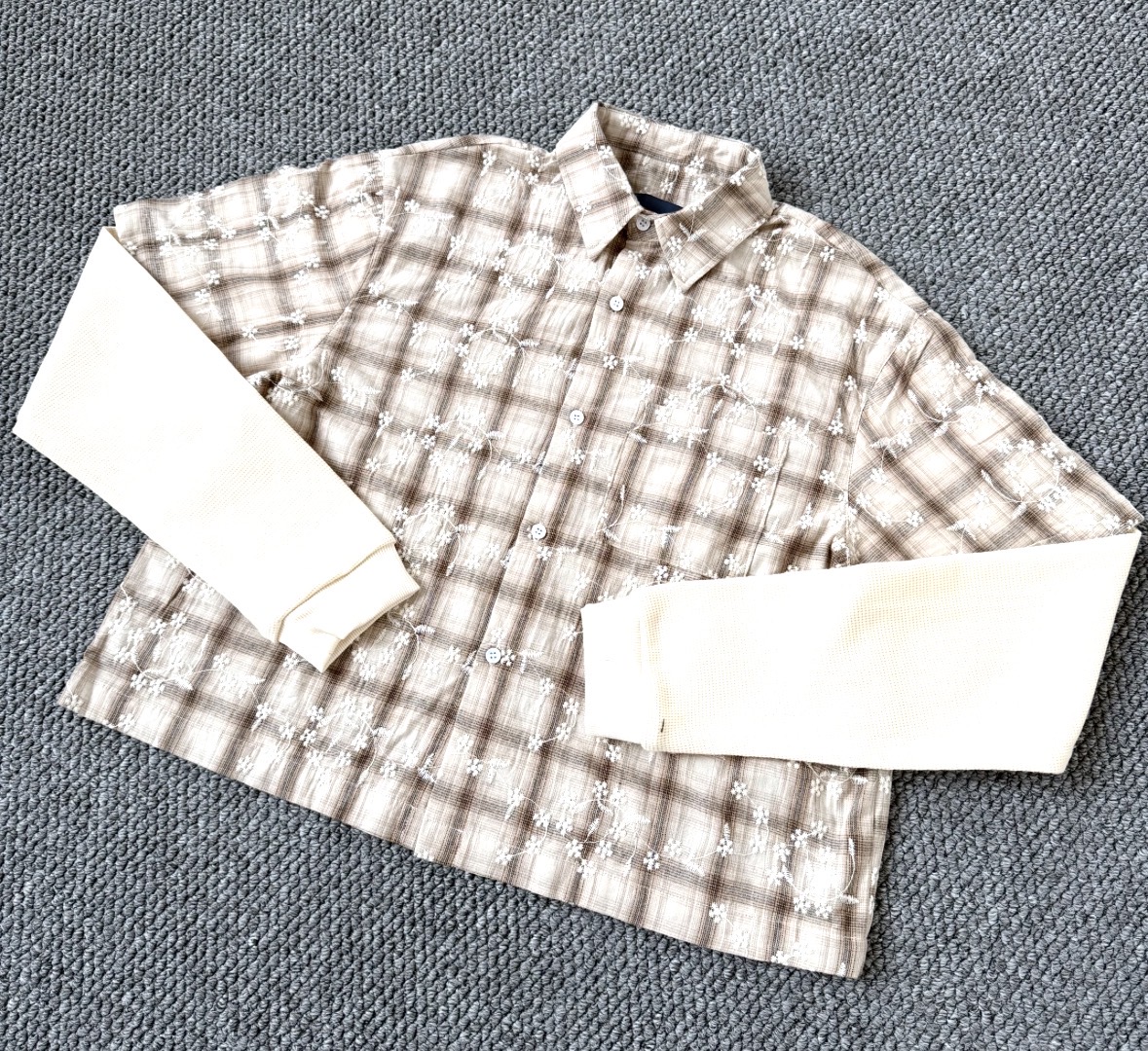 Experiment Five Embroidered Longsleeve Shirt