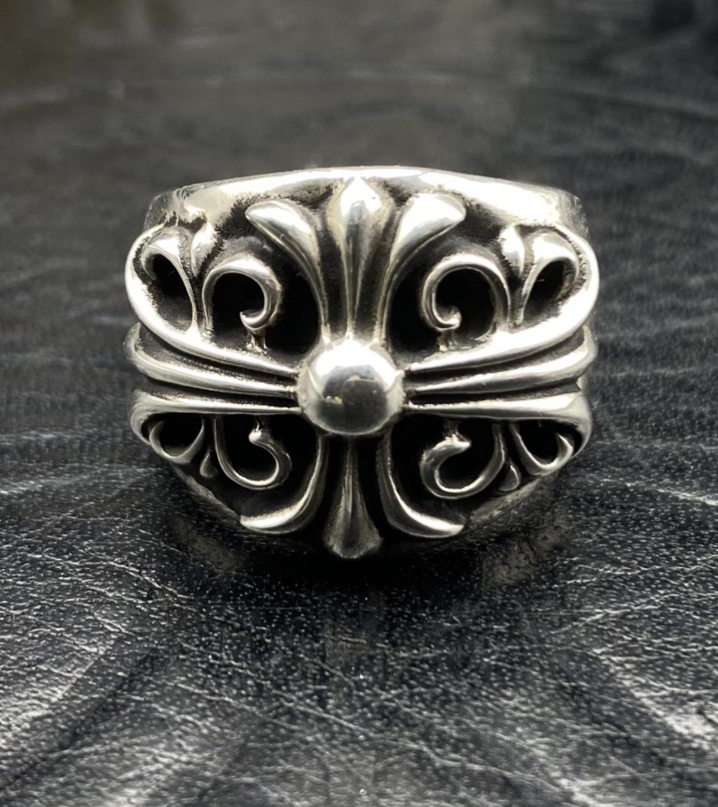 Chromehearts Big Cross Ring