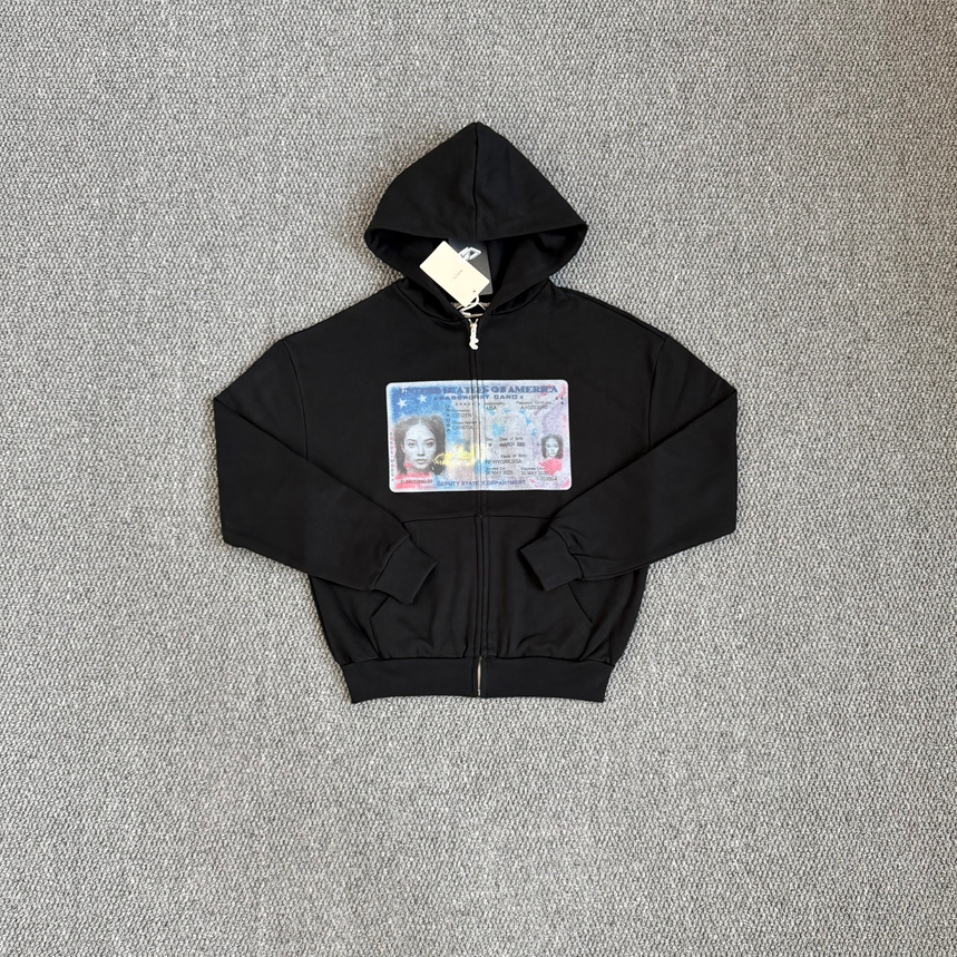 Deputy Department Passport Zipper Black