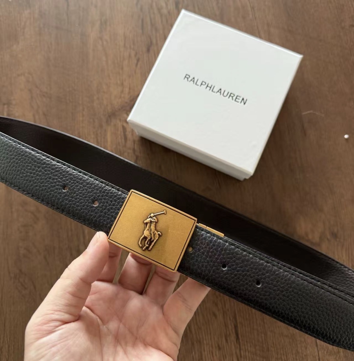 Ralph Lauren Cow Hide Belt