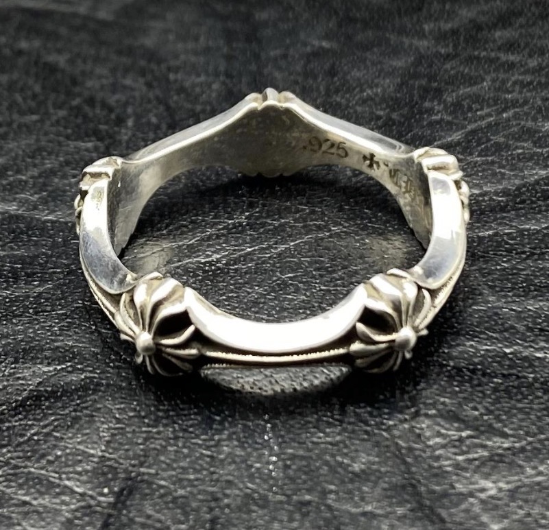 Chromehearts Bone Section Ring