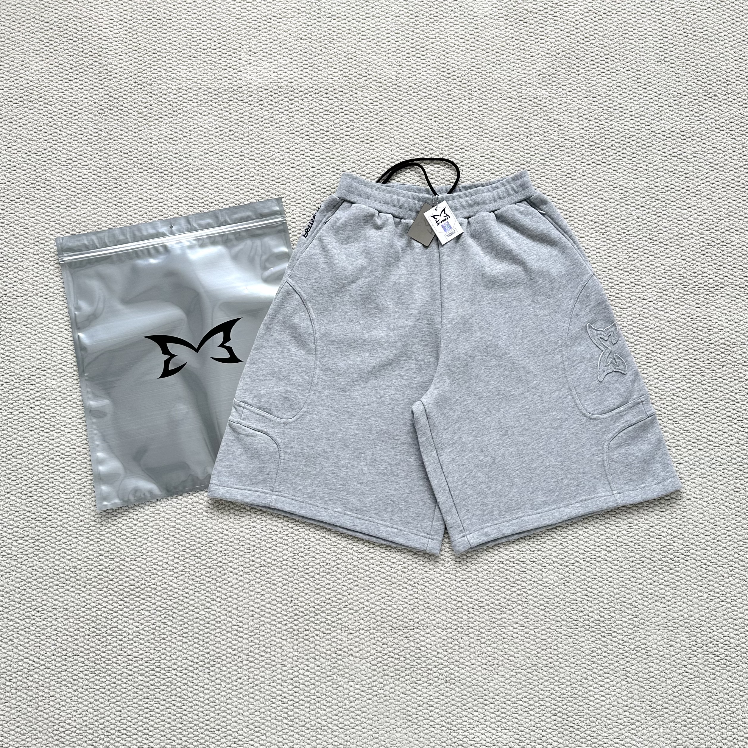 Mertra Split Panel Shorts